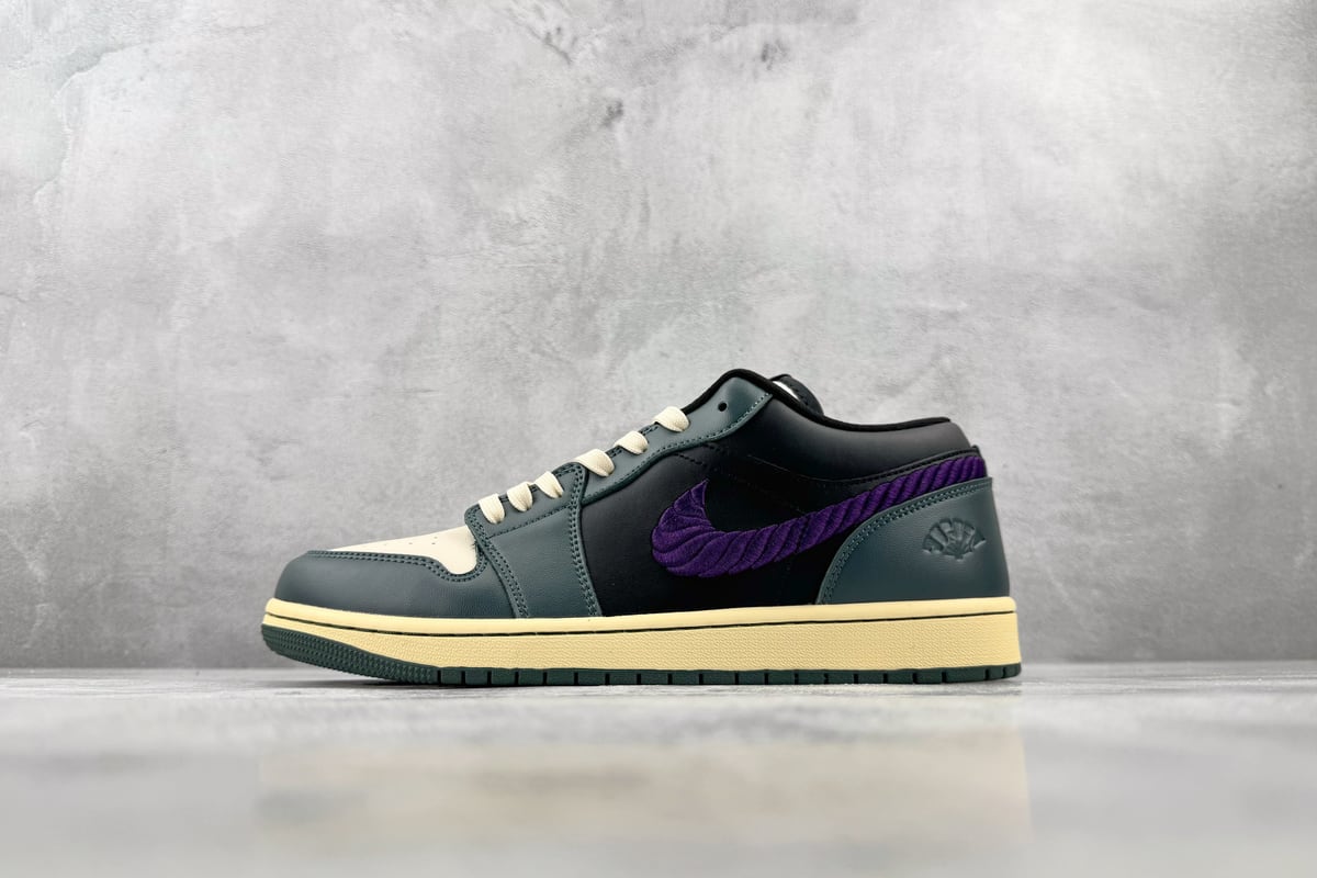乔丹 Air Jordan 1 SE 综合版 绿色-实拍图1