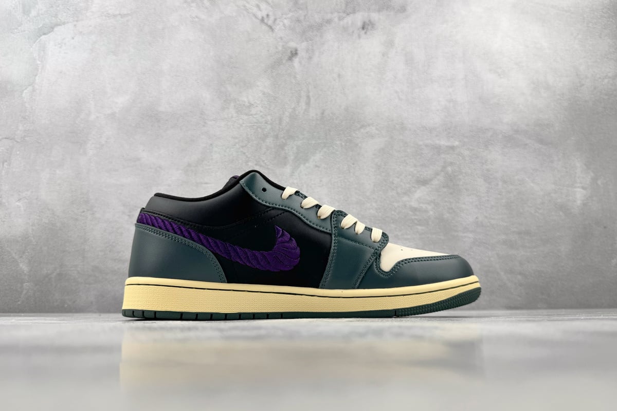 乔丹 Air Jordan 1 SE 综合版 绿色-实拍图2