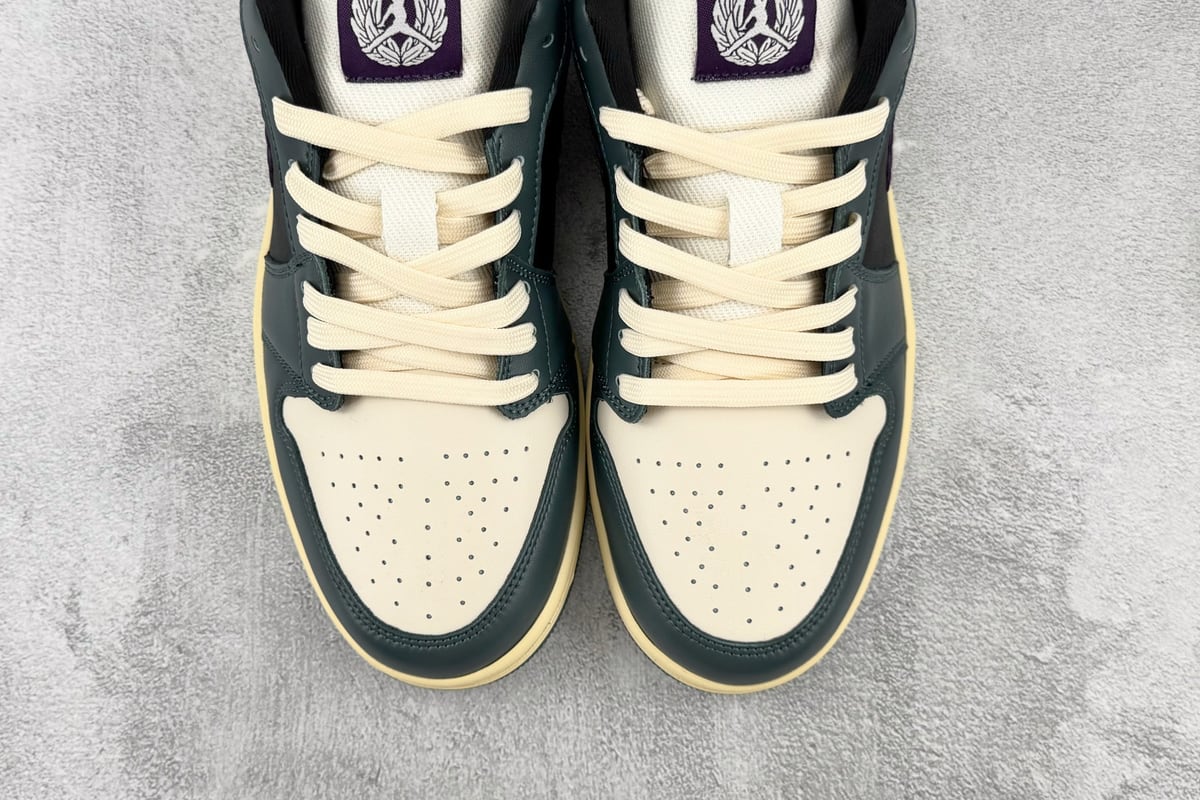 乔丹 Air Jordan 1 SE 综合版 绿色-实拍图7