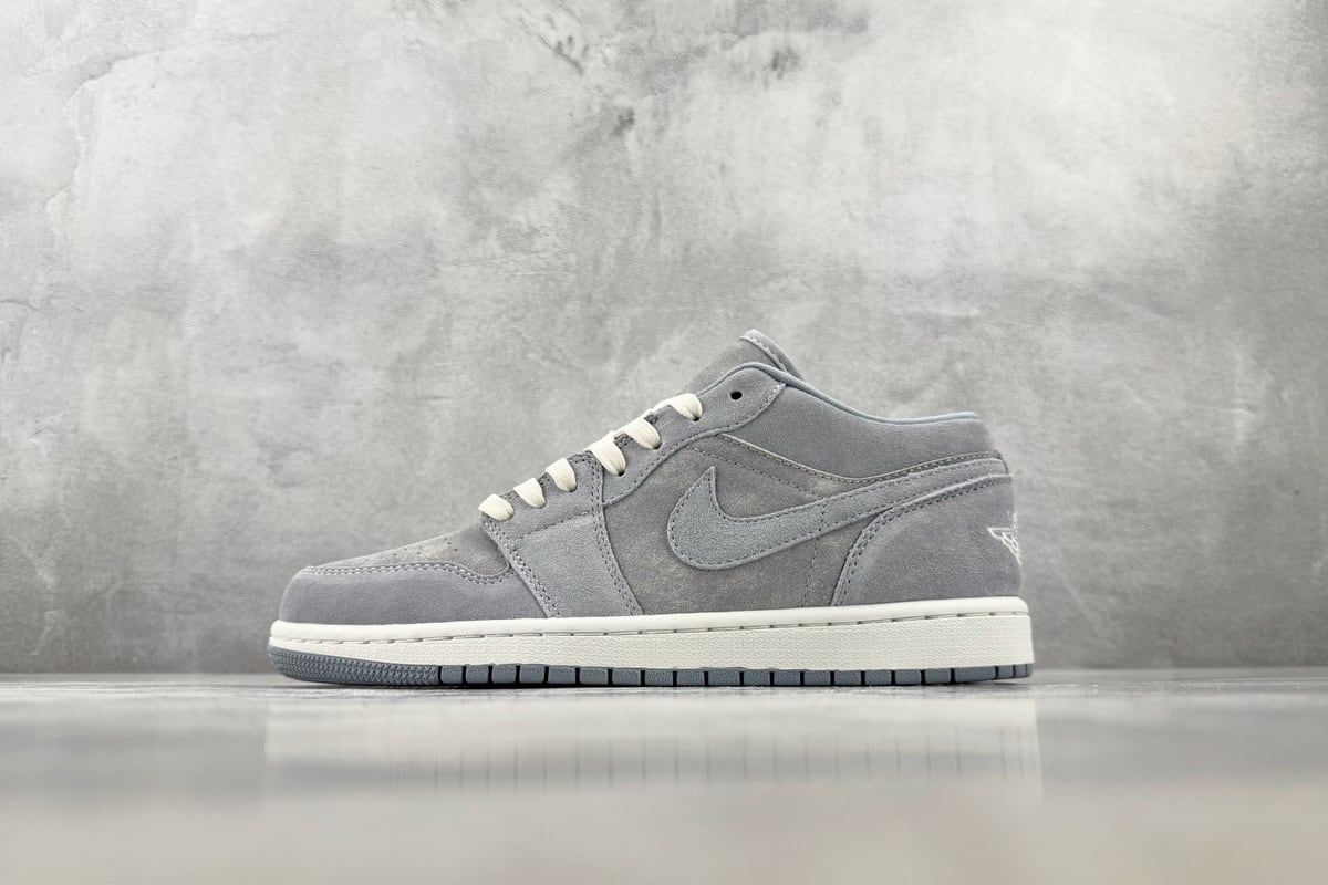 乔丹 Air Jordan 1 SE 综合版 浅灰蓝-实拍图1