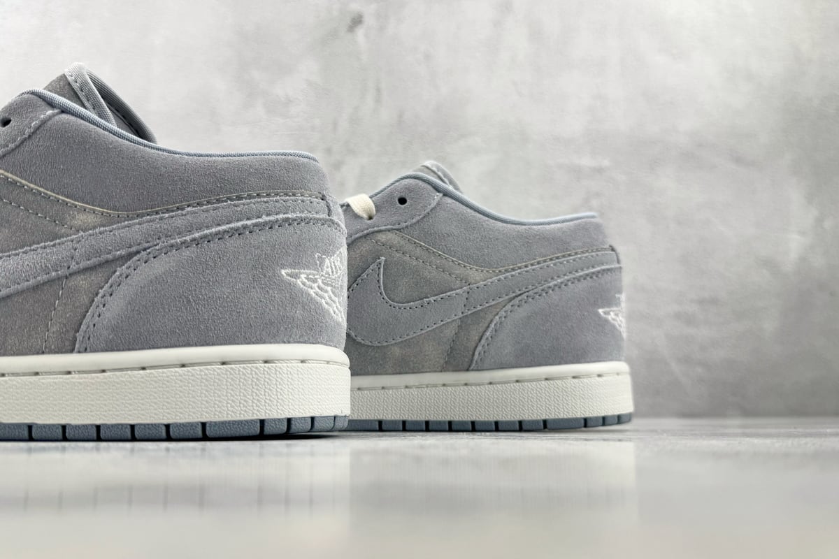 乔丹 Air Jordan 1 SE 综合版 浅灰蓝-实拍图8