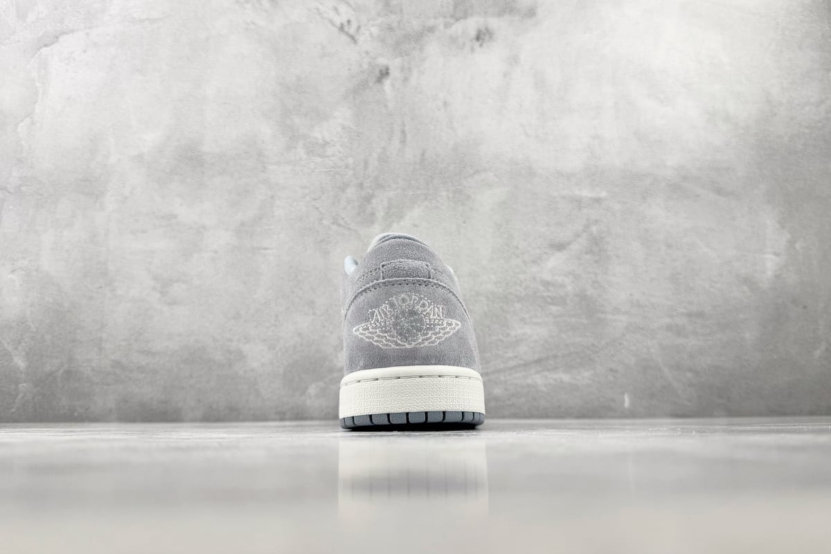 乔丹 Air Jordan 1 SE 综合版 浅灰蓝-实拍图9