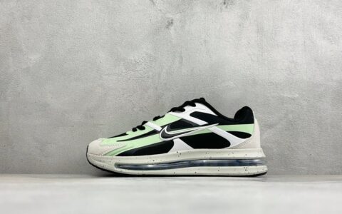 耐克Nike Air Max Metro 舒适轻盈防滑耐磨运动低帮跑步鞋黑白绿纯原版本 货号：IW4934-010