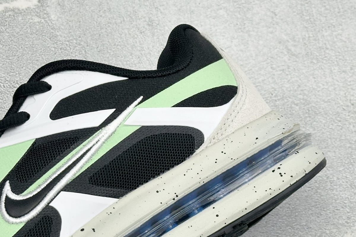 耐克 Nike Air Max Metro 舒适轻盈 防滑耐磨运动低帮跑步鞋 黑白绿 细节实拍图