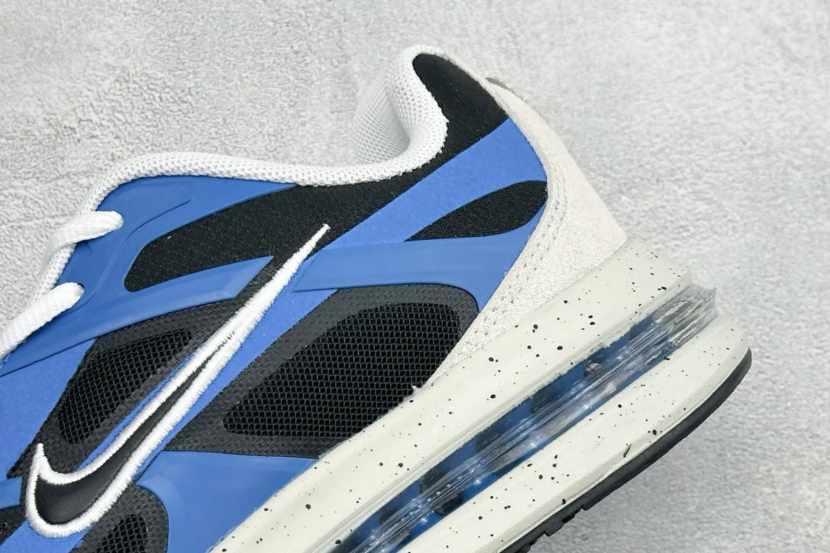 耐克 Nike Air Max Metro 舒适轻盈 防滑耐磨运动低帮跑步鞋 黑白蓝 细节实拍图