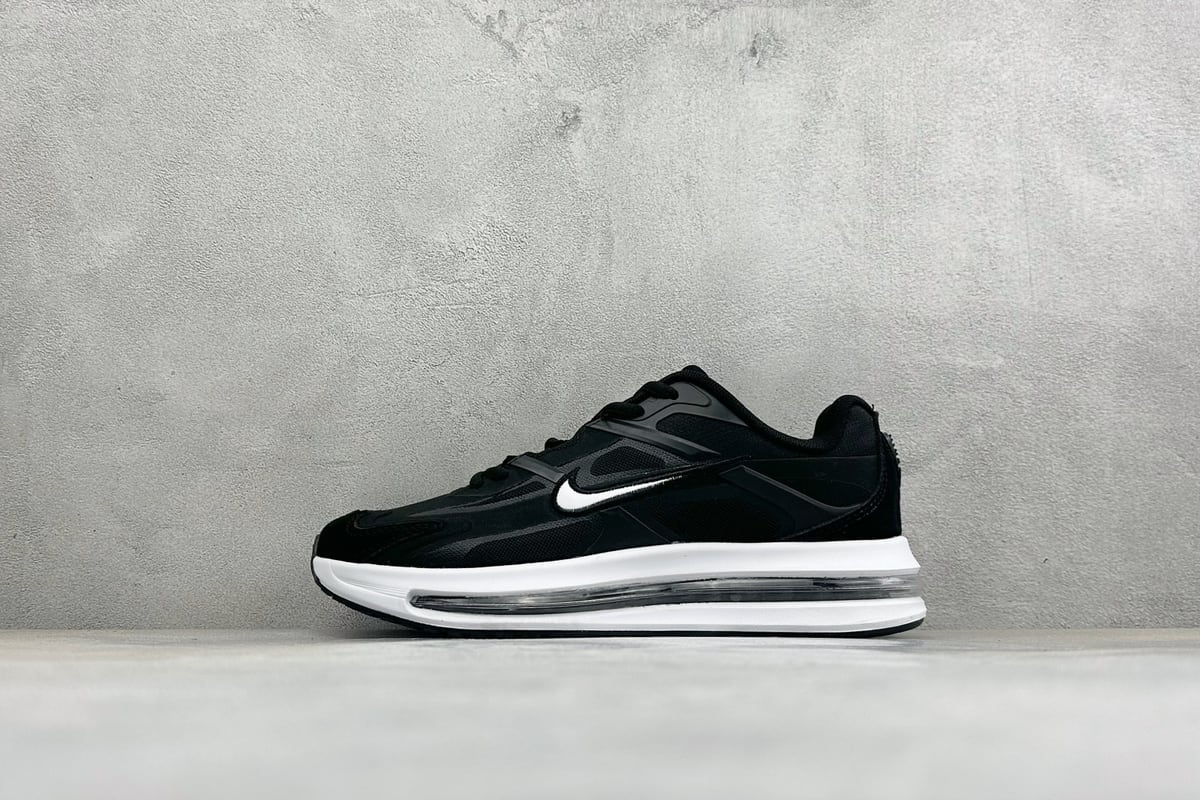 耐克 Nike Air Max Metro 舒适轻盈 防滑耐磨运动低帮跑步鞋 黑 正面实拍图