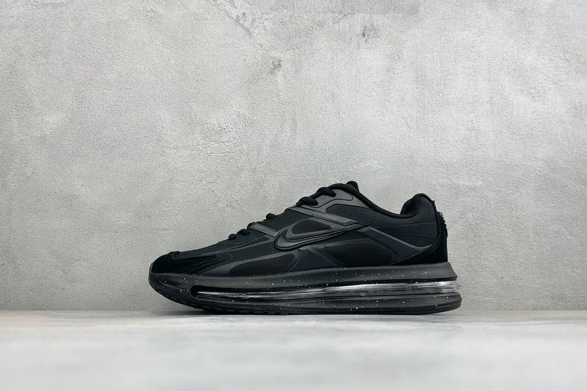 耐克 Nike Air Max Metro 舒适轻盈 防滑耐磨运动低帮跑步鞋 黑武士 正面实拍图