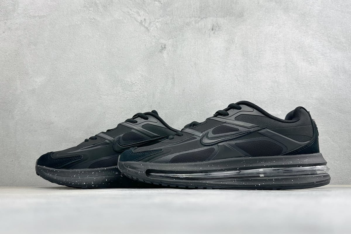 耐克 Nike Air Max Metro 舒适轻盈 防滑耐磨运动低帮跑步鞋 黑武士 鞋跟实拍图