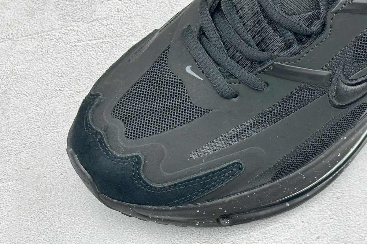 耐克 Nike Air Max Metro 舒适轻盈 防滑耐磨运动低帮跑步鞋 黑武士 鞋标实拍图