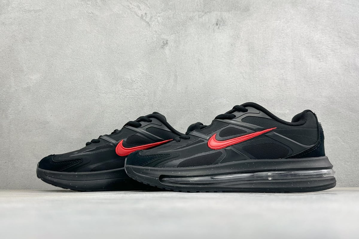 耐克 Nike Air Max Metro 舒适轻盈 防滑耐磨运动低帮跑步鞋 黑 鞋跟实拍图