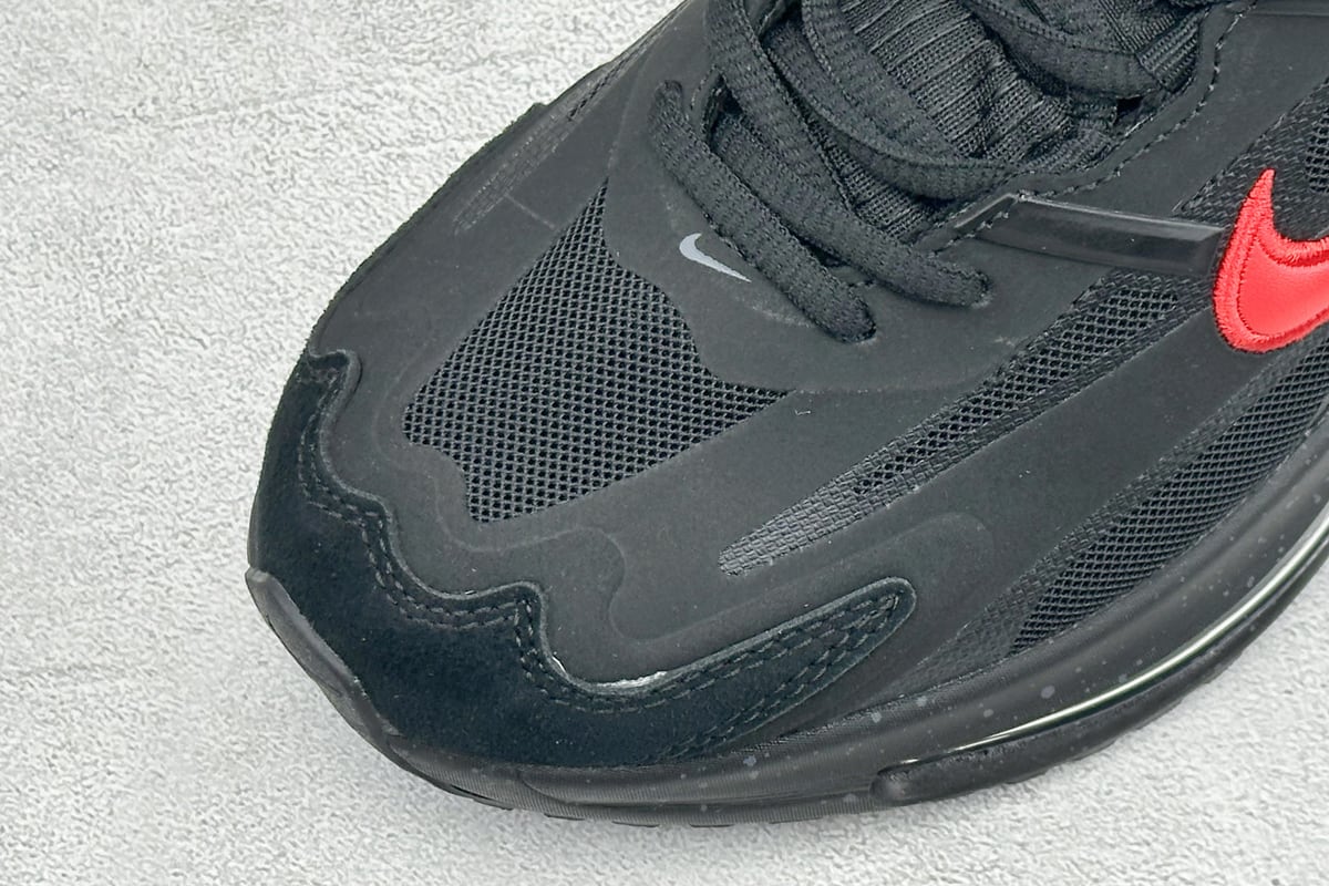 耐克 Nike Air Max Metro 舒适轻盈 防滑耐磨运动低帮跑步鞋 黑 鞋标实拍图
