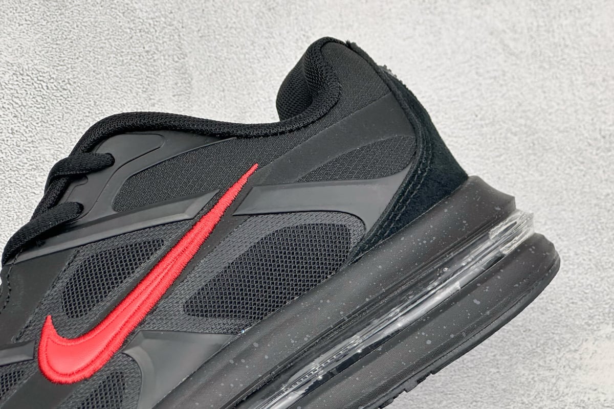 耐克 Nike Air Max Metro 舒适轻盈 防滑耐磨运动低帮跑步鞋 黑 细节实拍图