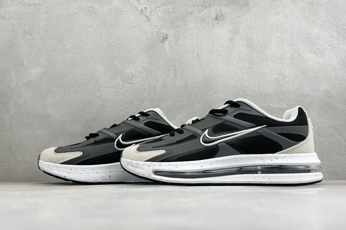 耐克 Nike Air Max Metro 舒适轻盈 防滑耐磨运动低帮跑步鞋 黑白 鞋跟实拍图