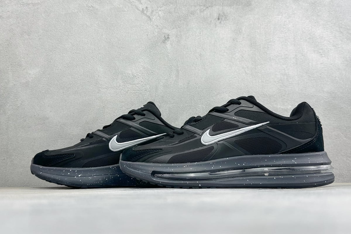 耐克 Nike Air Max Metro 舒适轻盈 防滑耐磨运动低帮跑步鞋 黑 鞋跟实拍图