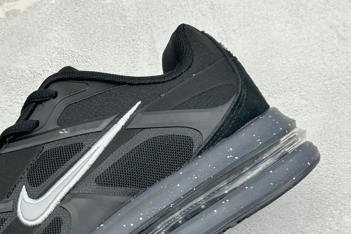 耐克 Nike Air Max Metro 舒适轻盈 防滑耐磨运动低帮跑步鞋 黑 细节实拍图