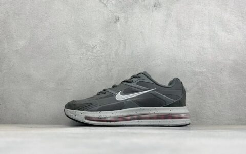 耐克Nike Air Max Metro 舒适轻盈防滑耐磨运动低帮跑步鞋碳灰纯原版本 货号：IW4934-080