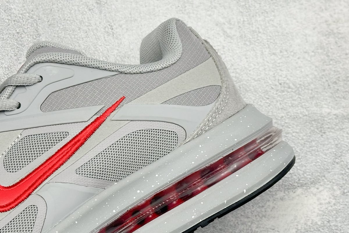 耐克 Nike Air Max Metro 舒适轻盈 防滑耐磨运动低帮跑步鞋 灰红 细节实拍图