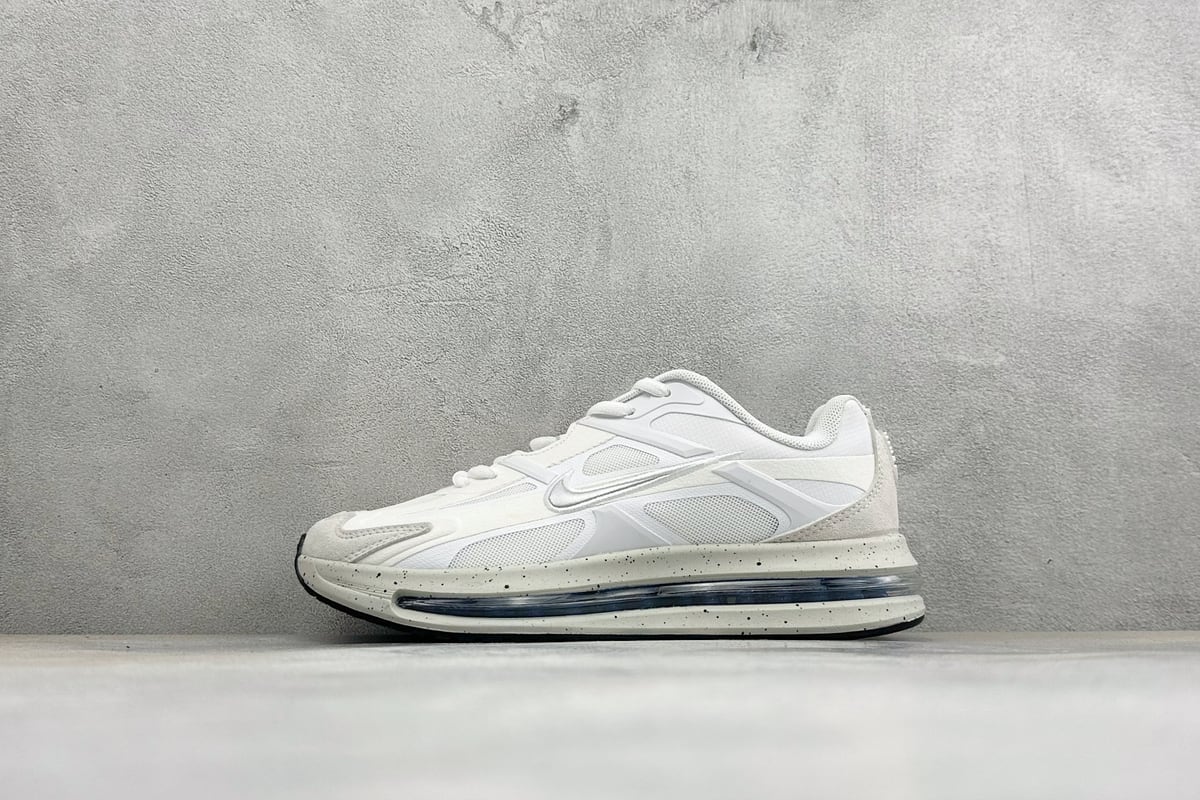 耐克 Nike Air Max Metro 舒适轻盈 防滑耐磨运动低帮跑步鞋 白 正面实拍图