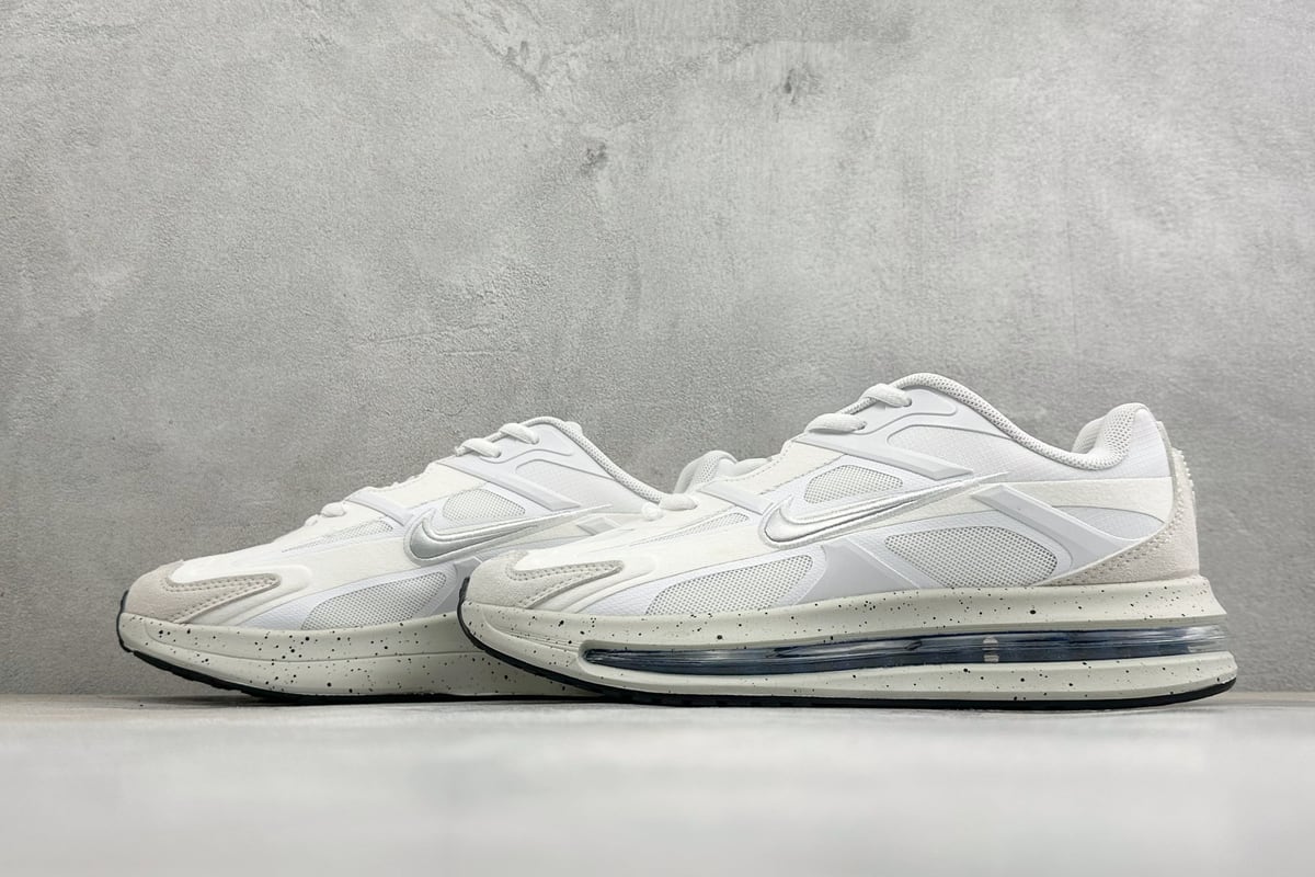 耐克 Nike Air Max Metro 舒适轻盈 防滑耐磨运动低帮跑步鞋 白 鞋跟实拍图