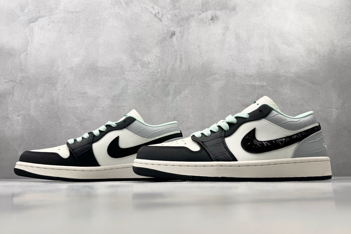 乔丹 Air Jordan 1 帆白 鞋跟实拍图