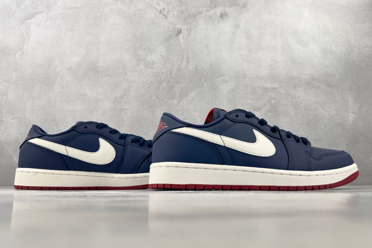 乔丹 Air Jordan 1 RETRO LOW OG 综合版 蓝白-实拍图6