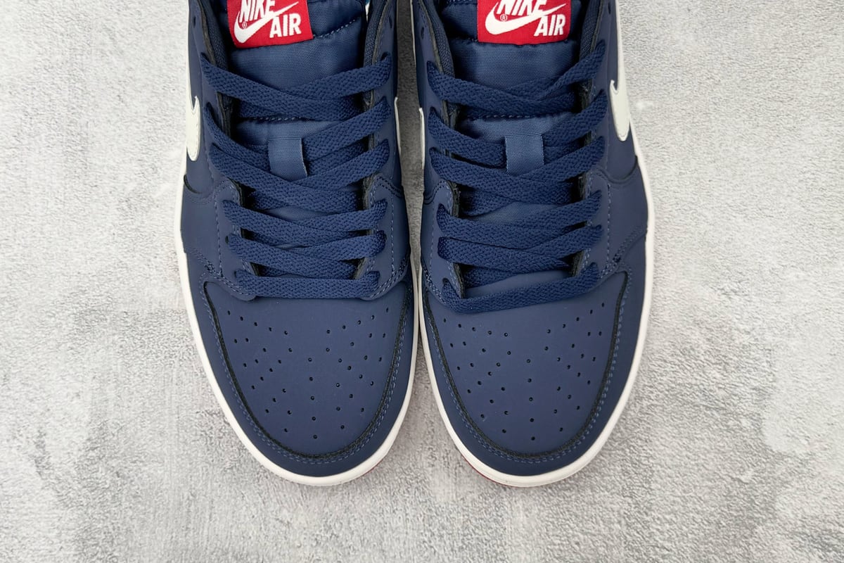 乔丹 Air Jordan 1 RETRO LOW OG 蓝白-实拍图7