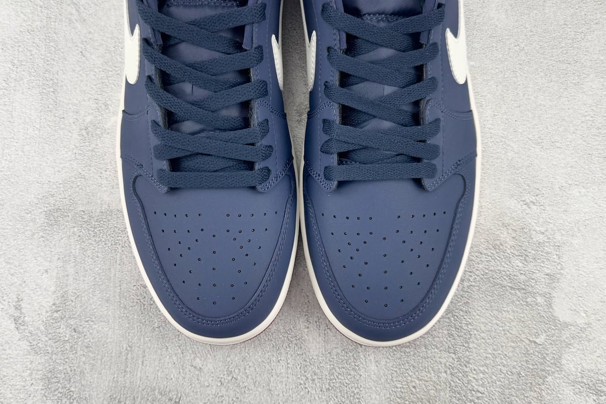 乔丹 Air Jordan 1 RETRO LOW OG 综合版 蓝白-实拍图7