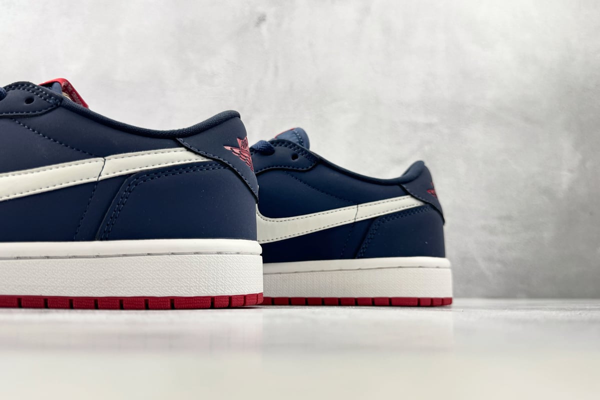 乔丹 Air Jordan 1 RETRO LOW OG 蓝白-实拍图8