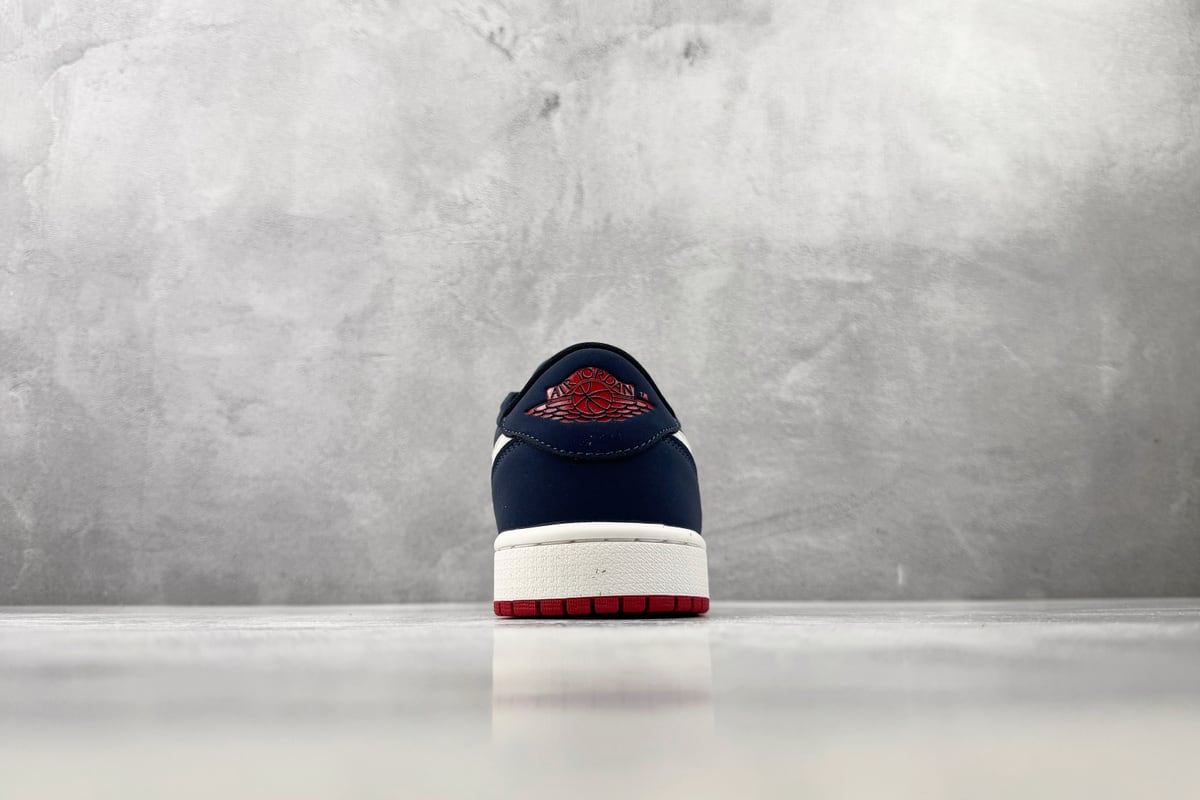 乔丹 Air Jordan 1 RETRO LOW OG 蓝白-实拍图9