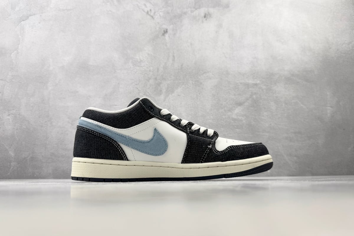 乔丹 Air Jordan 1 SE 综合版 蓝白色-实拍图2