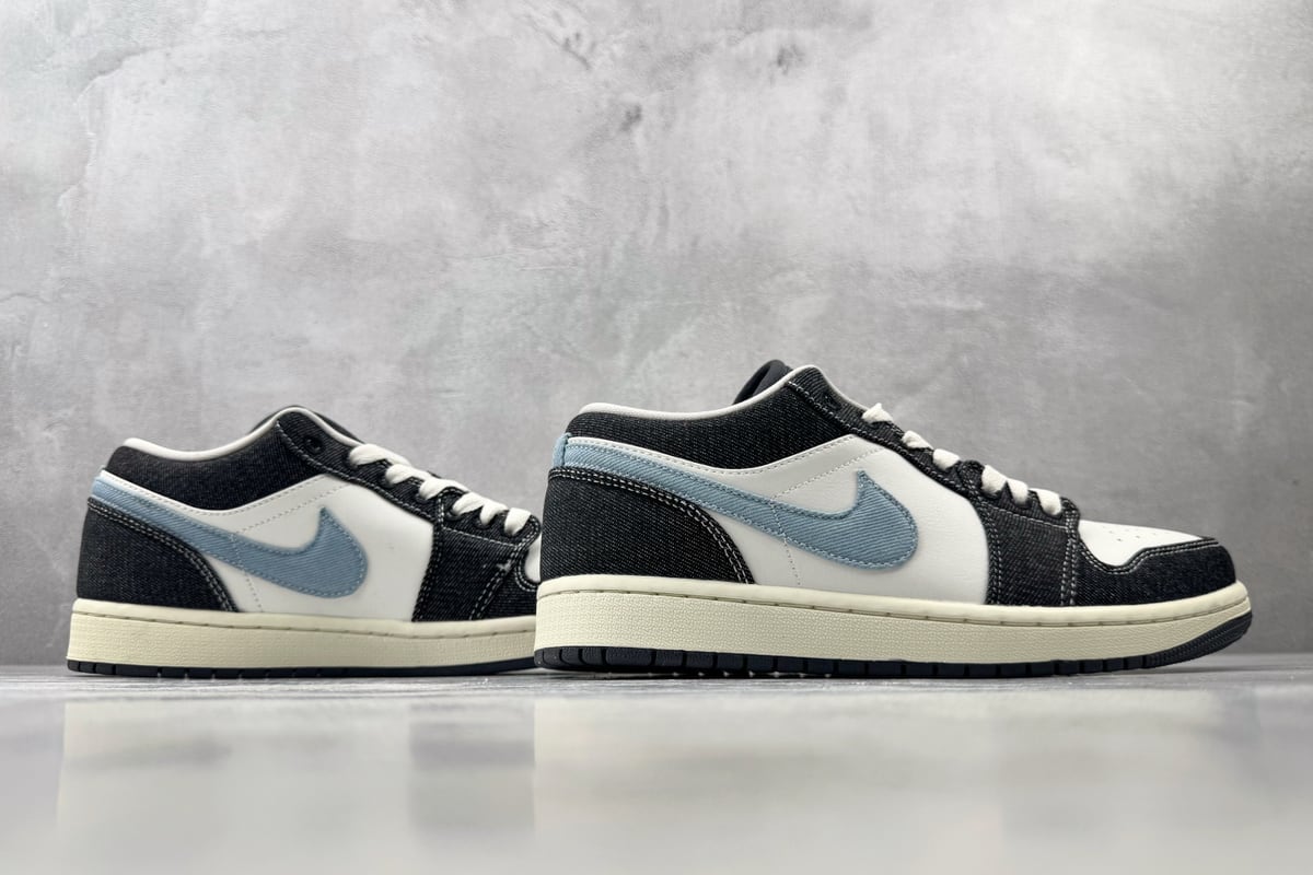 乔丹 Air Jordan 1 SE 综合版 蓝白色-实拍图6