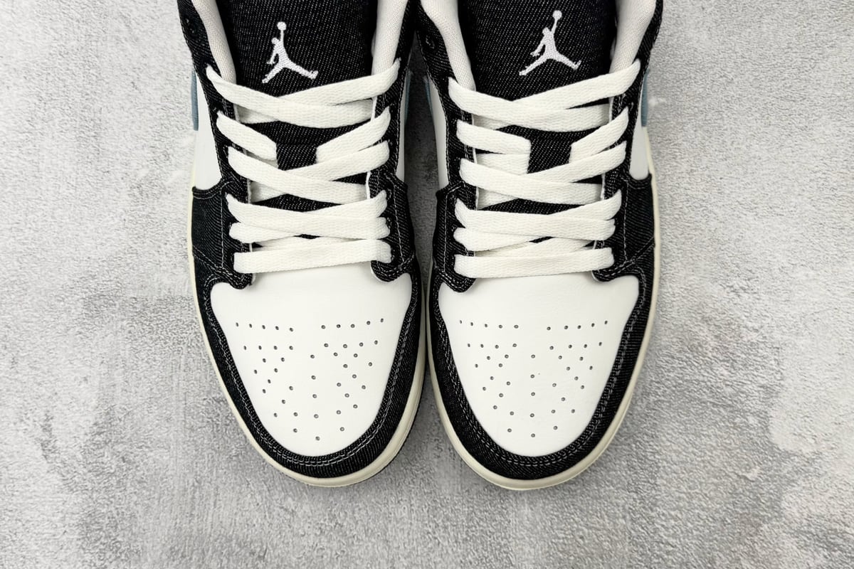 乔丹 Air Jordan 1 SE 综合版 蓝白色-实拍图7
