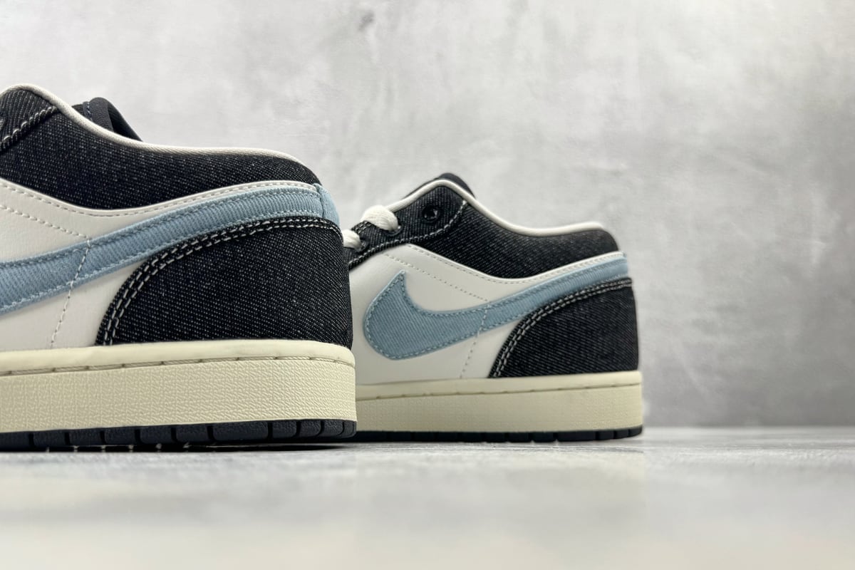 乔丹 Air Jordan 1 SE 综合版 蓝白色-实拍图8