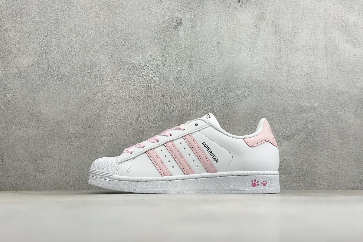 阿迪达斯 Adidas Originals Superstar 贝壳头板鞋 采用全新头层拼接皮革材质 后跟采用特色3D立体印字 渠道正品订单 诠释市场最高工艺水平 全鞋进口头层皮料打造。区别市面普通真标版本,进出专柜无压力-实拍图1