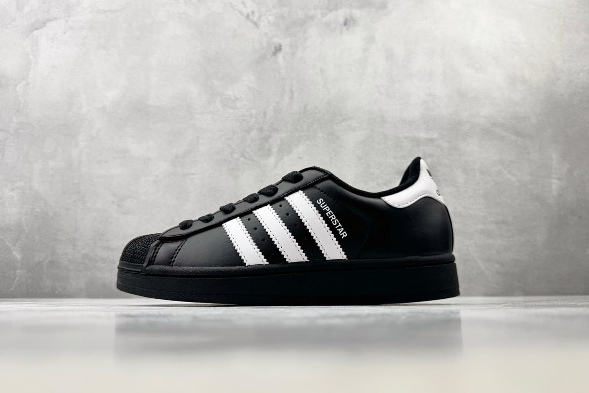 阿迪达斯 Adidas originals Superstar 2 黑白色-实拍图1
