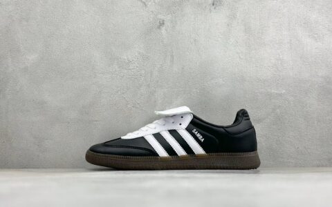 阿迪达斯Adidas Original Samba OG 黑白纯原版本 货号：JI3200