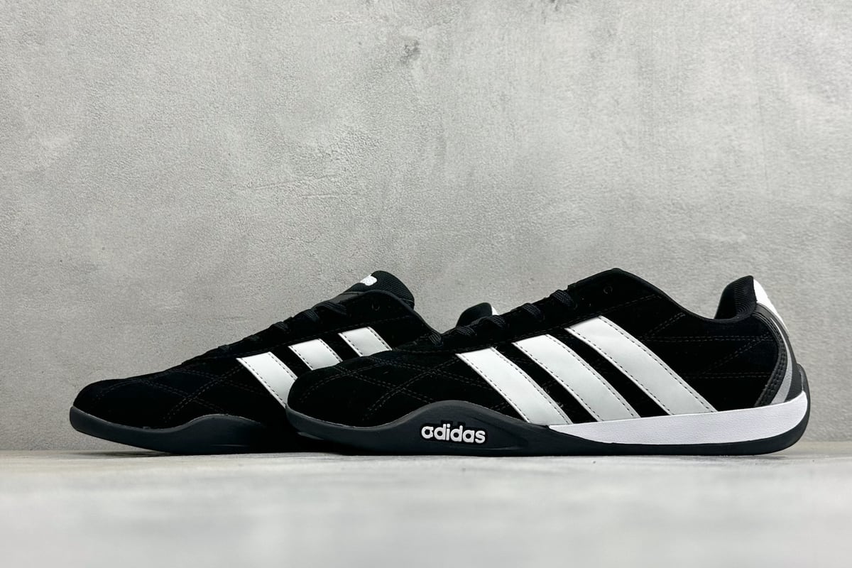 阿迪达斯 Adidas Originals Adiracer 黑蓝 鞋跟实拍图