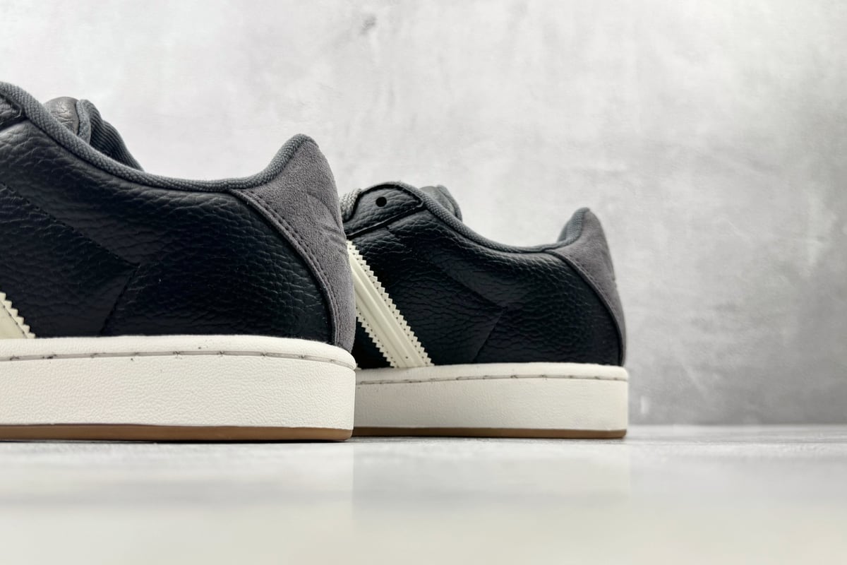 阿迪达斯 Adidas originals Superstar ST 黑色 银橙黑 上脚实拍图