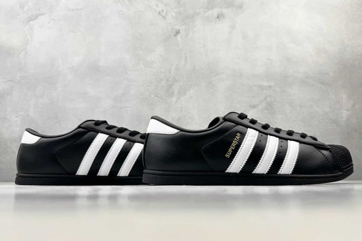 阿迪达斯 Adidas originals SUPERSTAR Lo Pro 黑白 鞋底实拍图