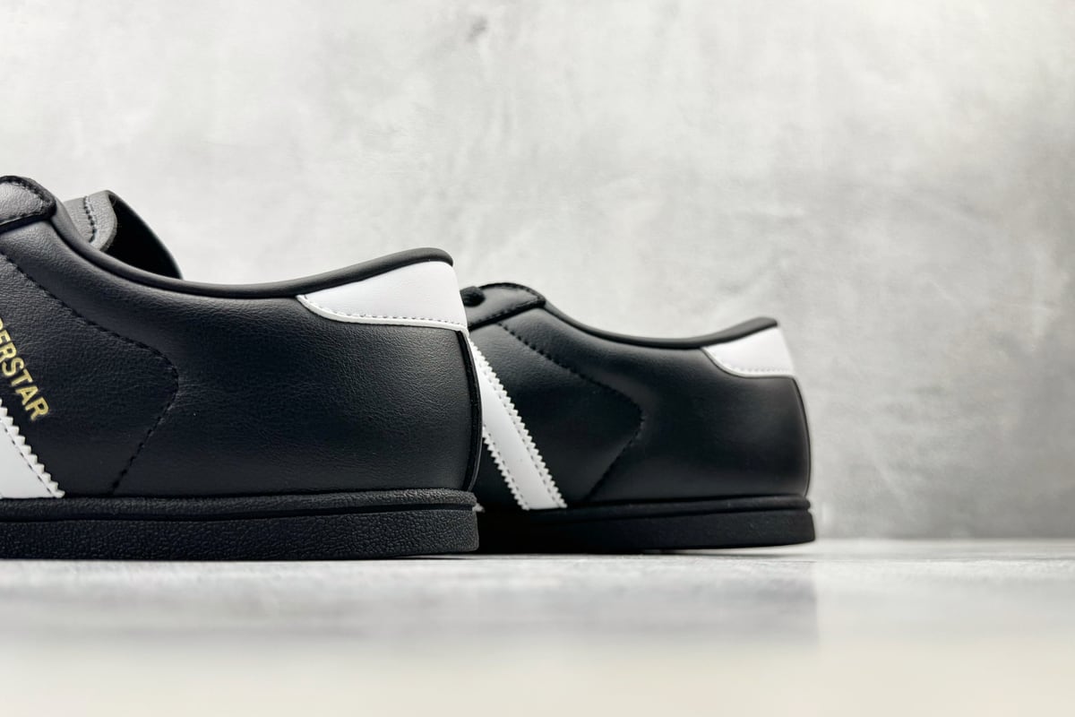 阿迪达斯 Adidas originals SUPERSTAR Lo Pro 黑白 上脚实拍图