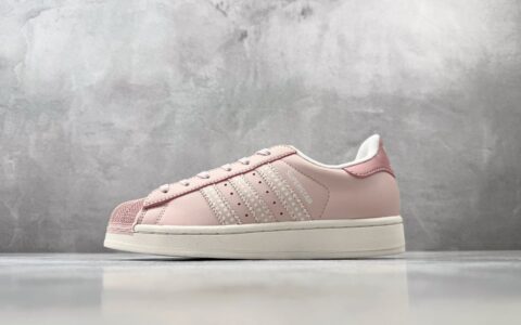 阿迪达斯Adidas originals Superstar 2 粉色纯原版本 货号：KJ3968
