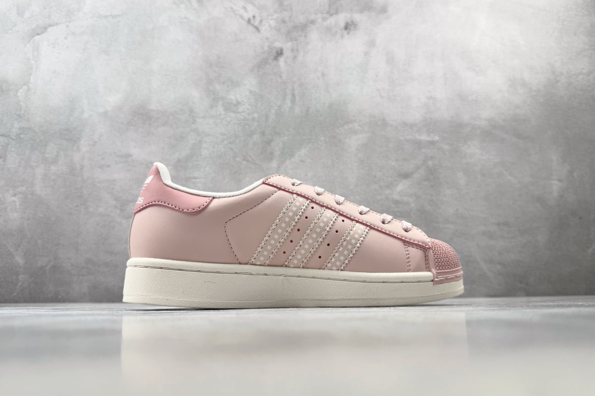 阿迪达斯 Adidas originals Superstar 2 粉色-实拍图2