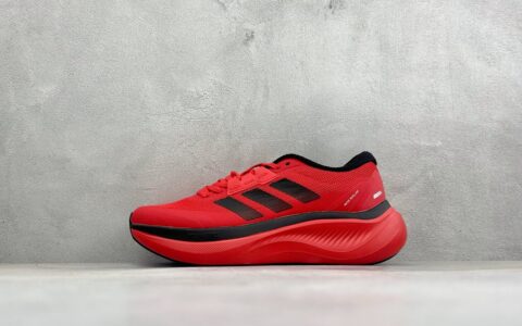 阿迪达斯Adidas Dreamcushion 阿迪透气缓震休闲运动鞋银红蓝纯原版本 货号：KJ8098