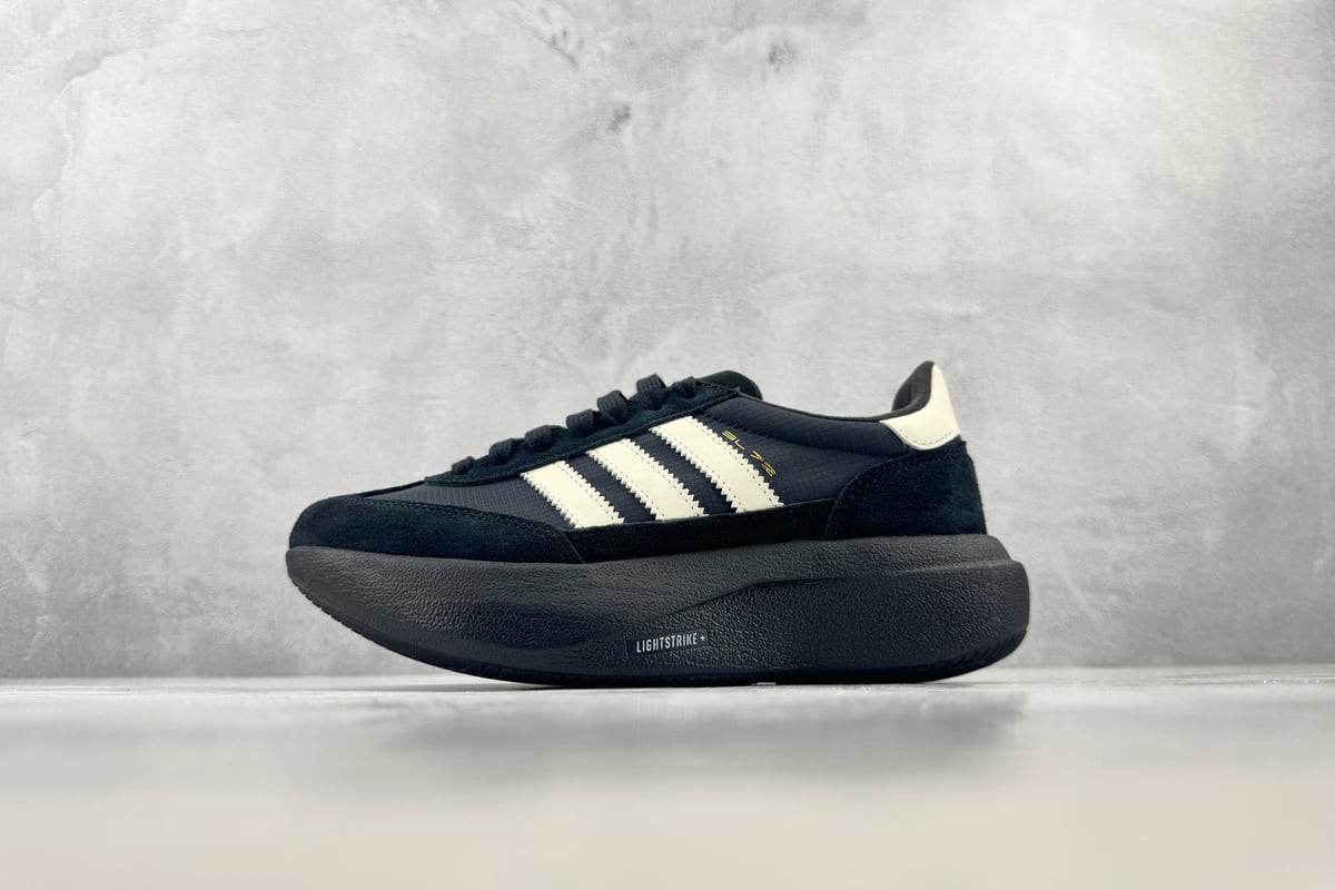 阿迪达斯 Adidas originals SL 72 性价比天花板 黑白-实拍图1