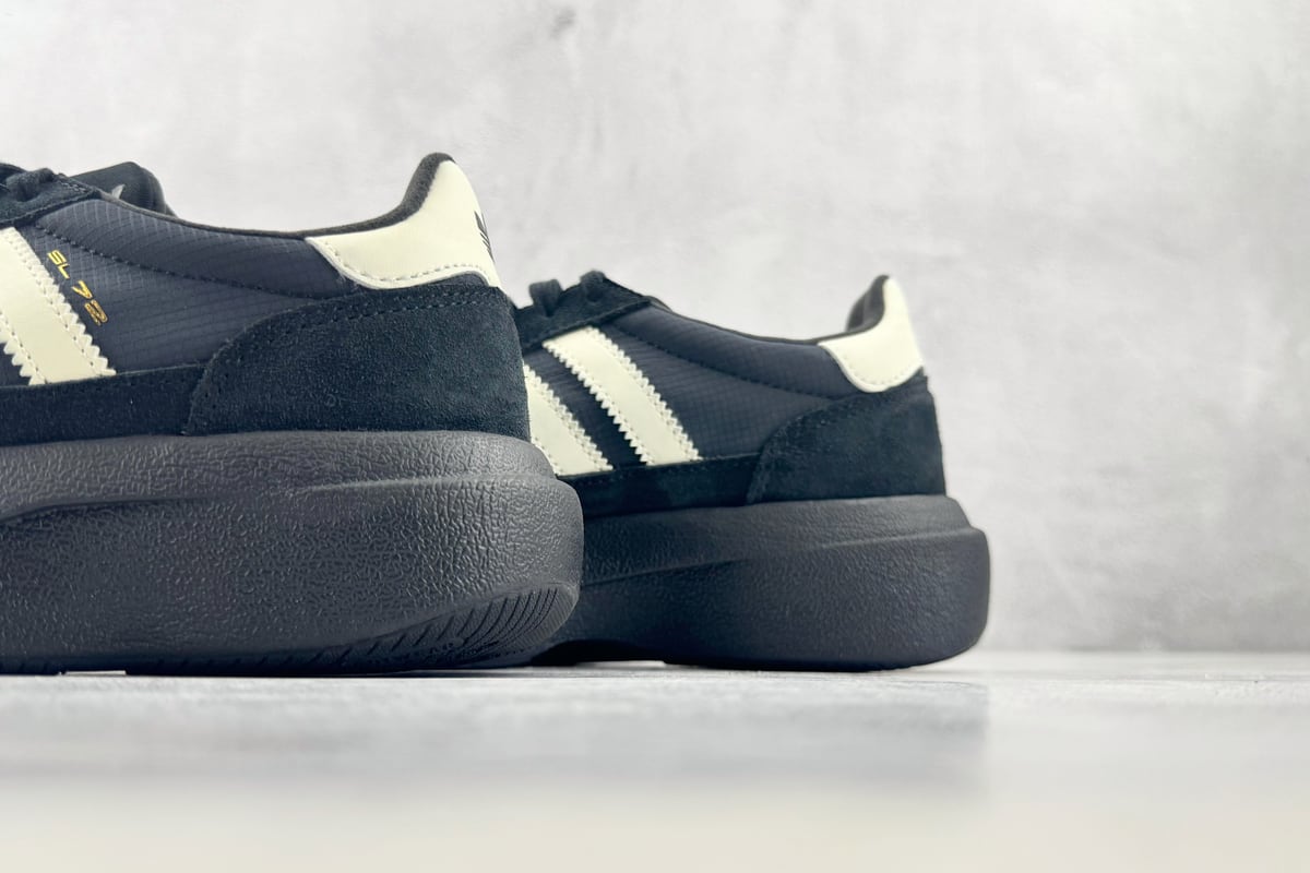 阿迪达斯 Adidas originals SL 72 性价比天花板 黑白-实拍图8