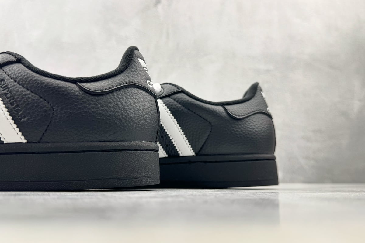 阿迪达斯 Adidas originals Superstar 2 黑白色-实拍图8