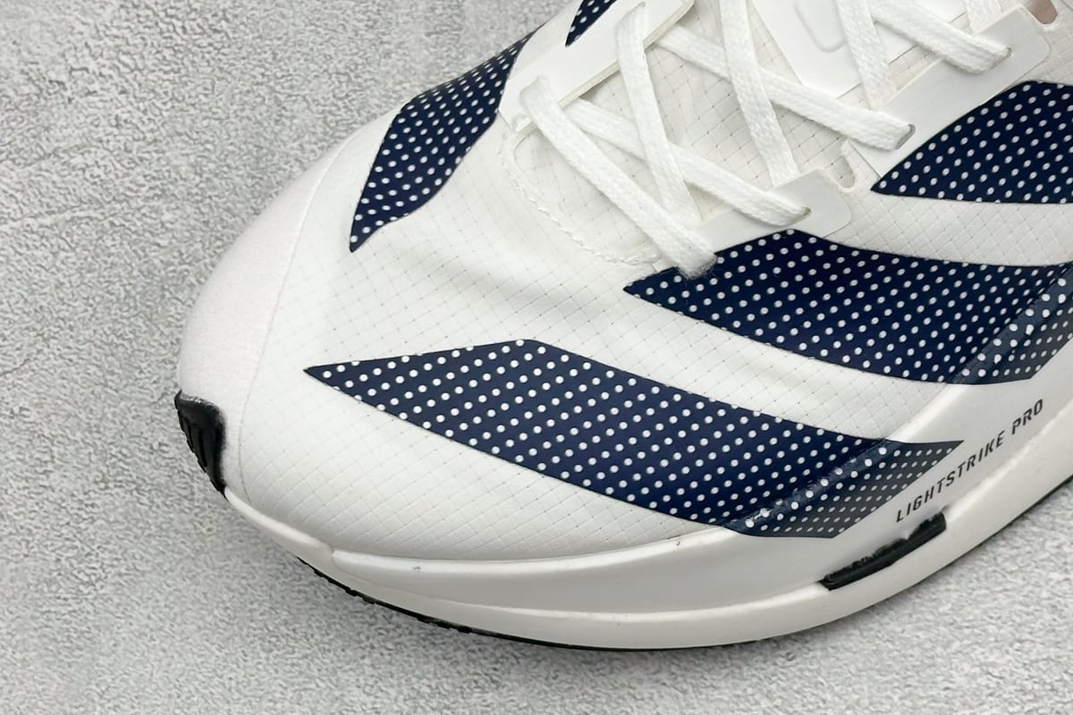 阿迪达斯 Adidas Adizero DROPSET ELITE 白银红 鞋标实拍图