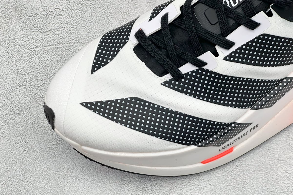 阿迪达斯 Adidas Adizero DROPSET ELITE 白银红 鞋标实拍图