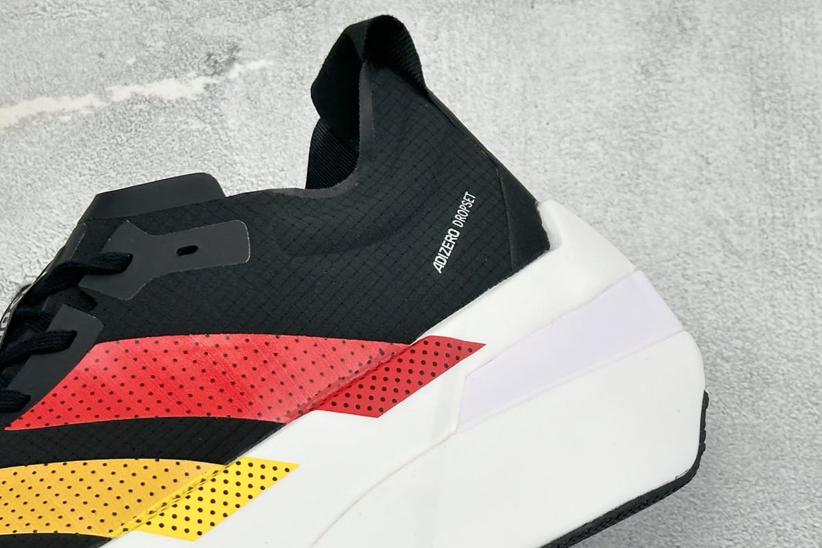 阿迪达斯 Adidas Adizero DROPSET ELITE 黑白彩 细节实拍图