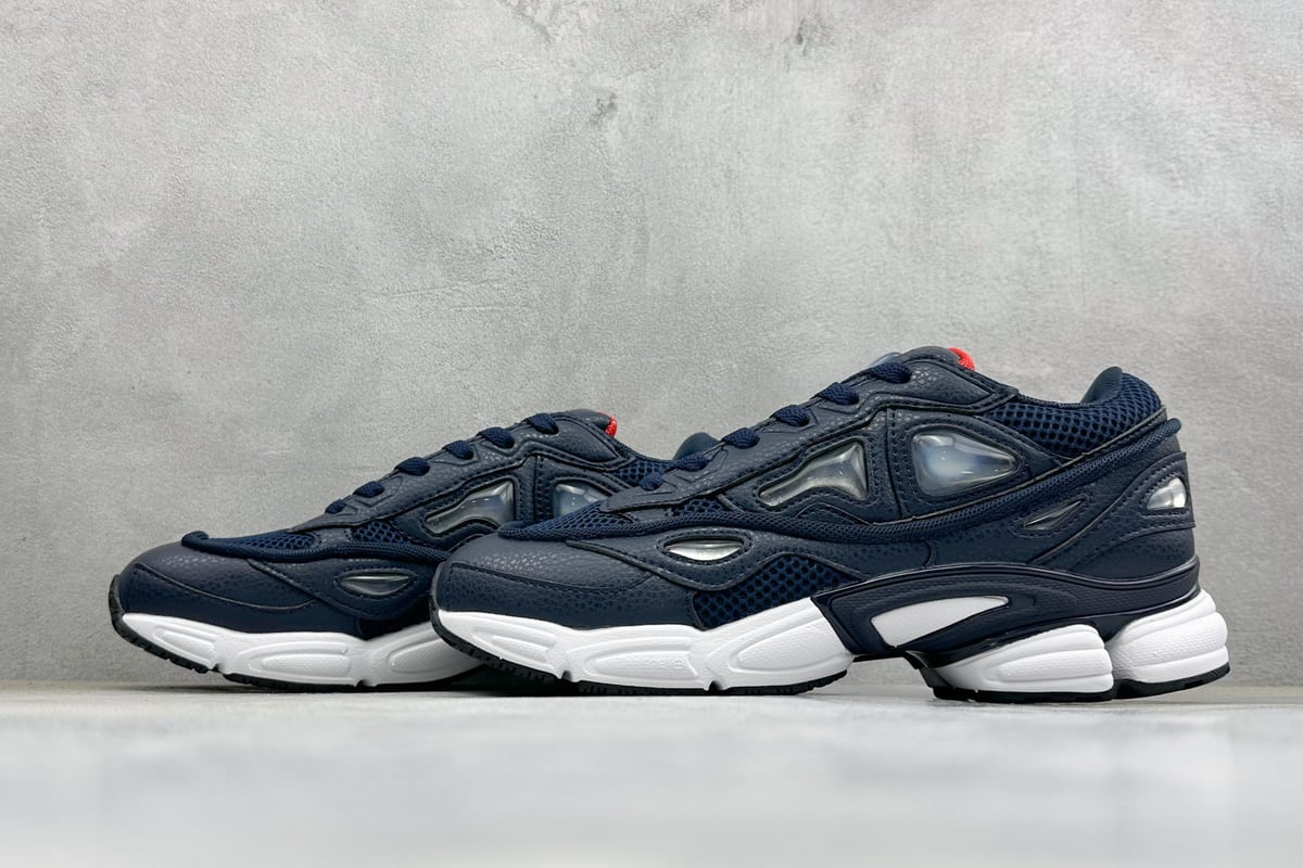 阿迪达斯 Adidas X RAF SIMONS 拉夫西蒙 Ozweego 先锋潮流 水泡 复古低帮休闲鞋-实拍图5